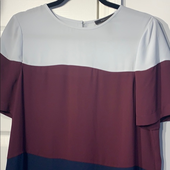 BCBG Colorblock Blouse - Picture 5 of 6
